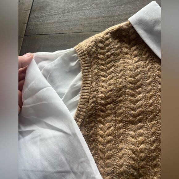 NWT CECE sweater blouse - Picture 7 of 9